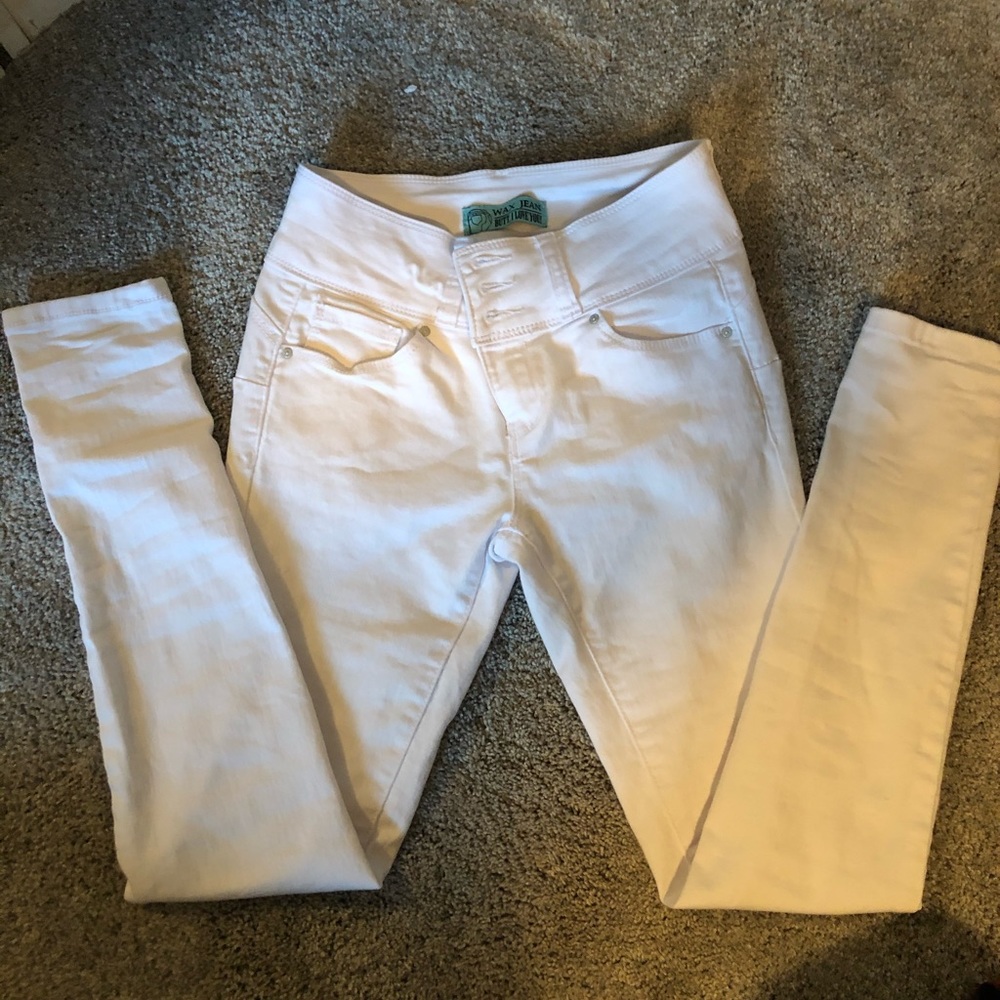White jeans